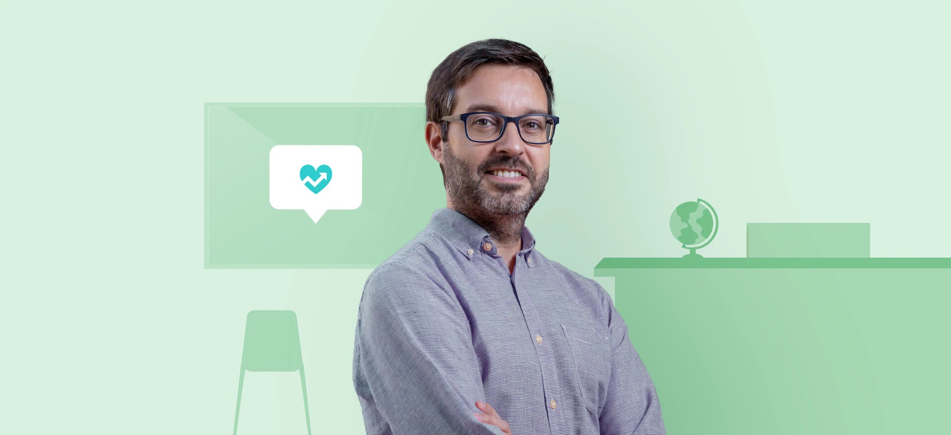 Javier Sierra, el investigador que recorre los institutos midiendo la cultura financiera de los jóvenes